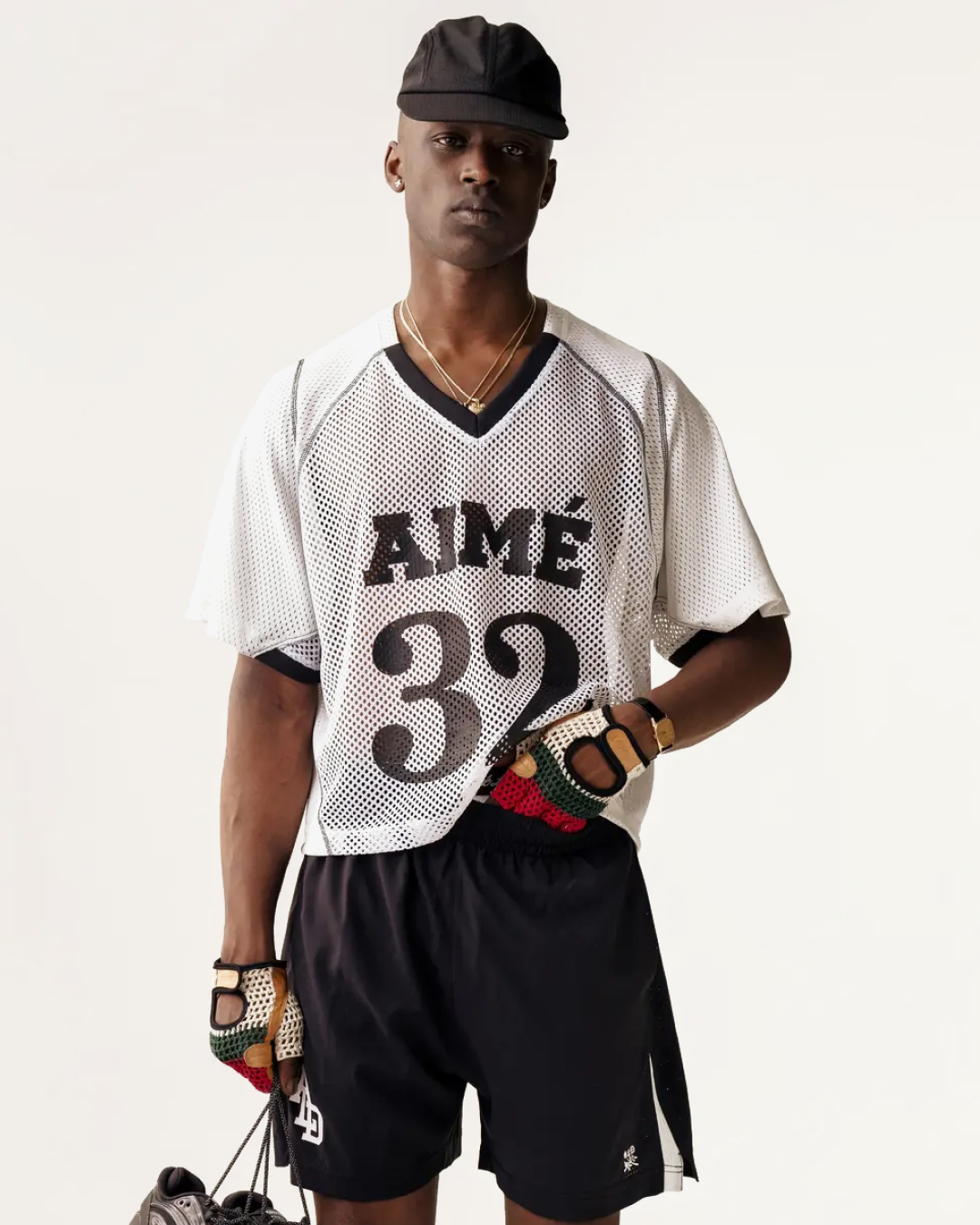 Aimé Leon Dore Practice Jersey - white