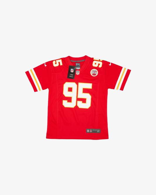 2016-23 Kansas City Chiefs Chris Jones #95 Nike Game Home Jersey