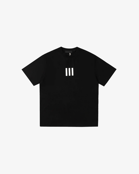 Fear Of God X Adidas Joint Three-Dimensional Rubber Three-Bar T-Shirts