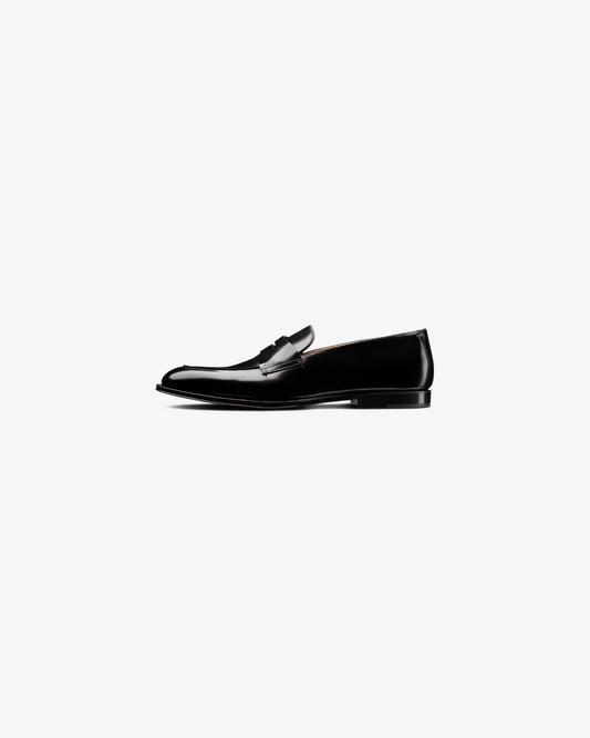 Christian Dior Timeless Loafer in Black Polished Calfskin Loafers