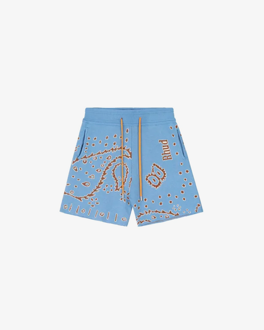 Rhude Paisley Wool Shorts