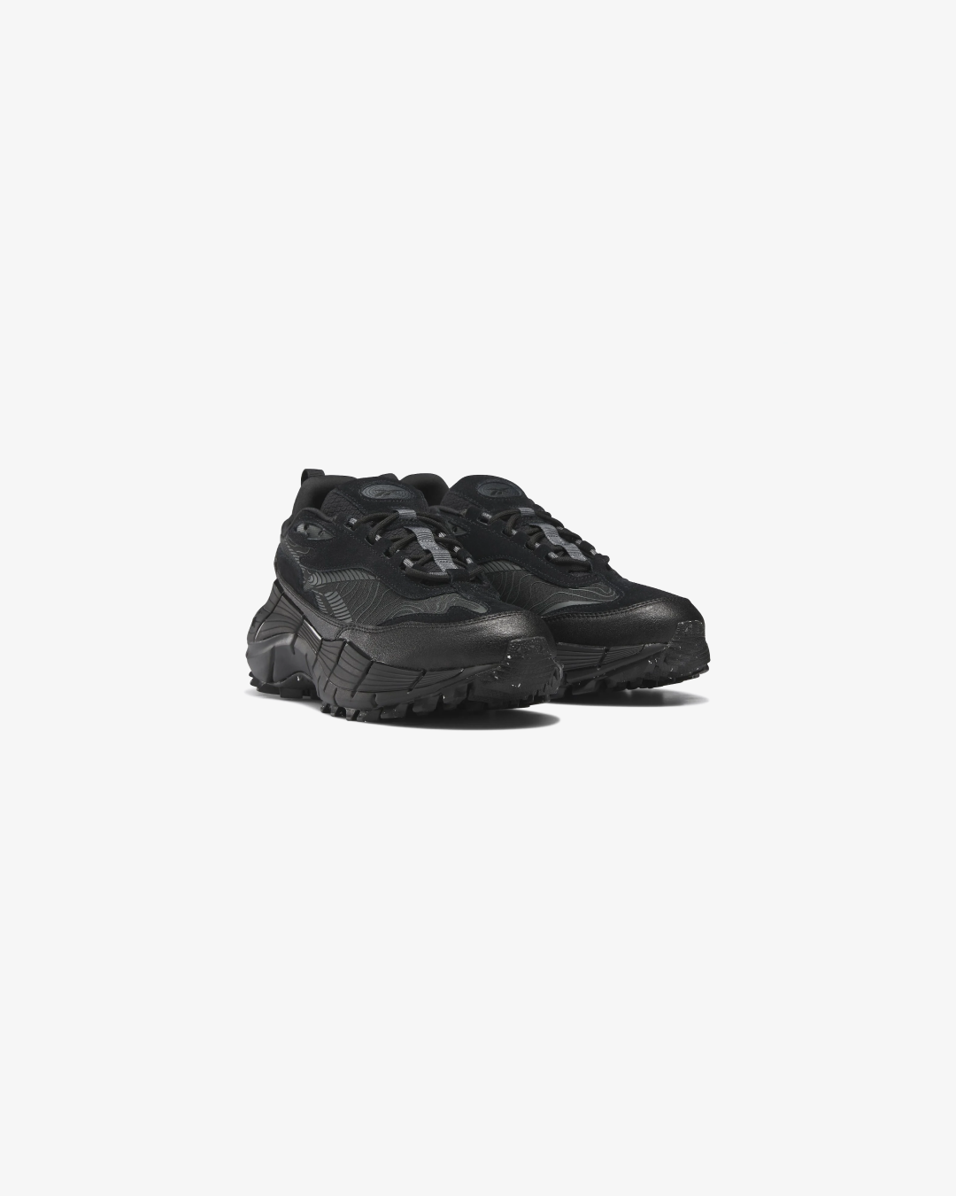 Reebok Zig Kinetica 2.5 Edge Vibram Black Sneakers