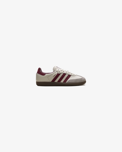 Adidas Samba OG Putty Grey Maroon Sneakers