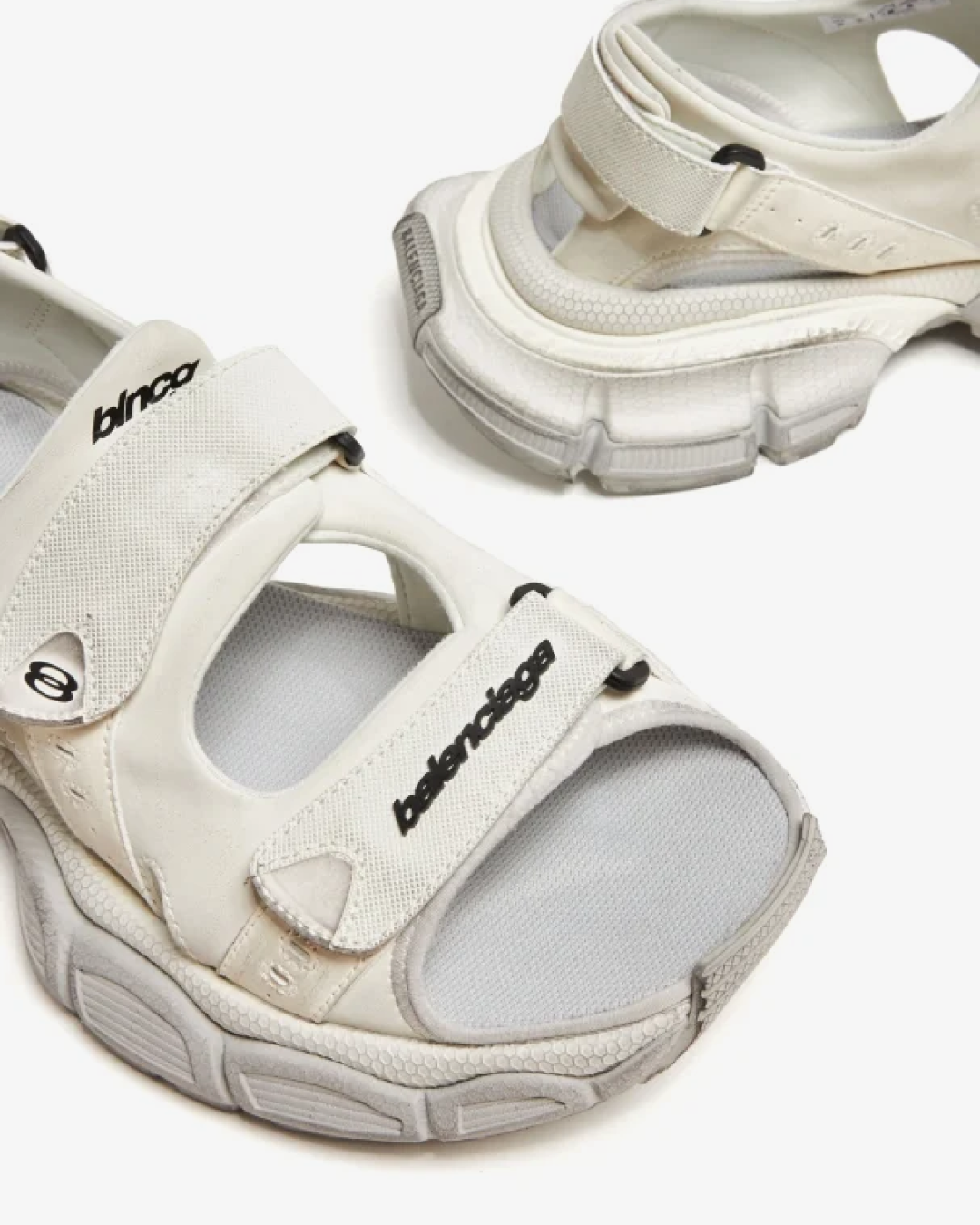 Balenciaga 3XL Sandal in White