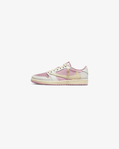 Air Jordan 1 Lows Travis Scott Shy Pink-White Sneakers