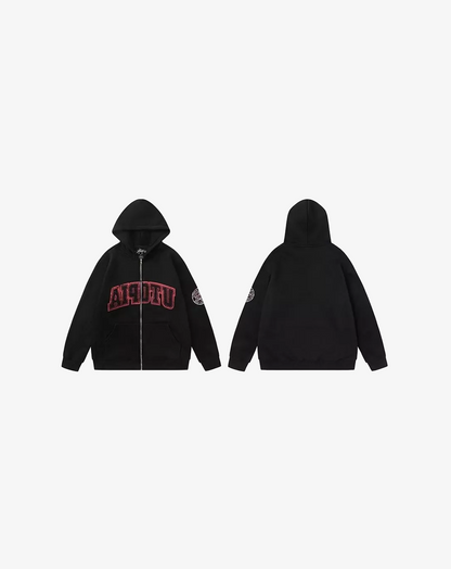 Utopia Zip-Up Hoodie