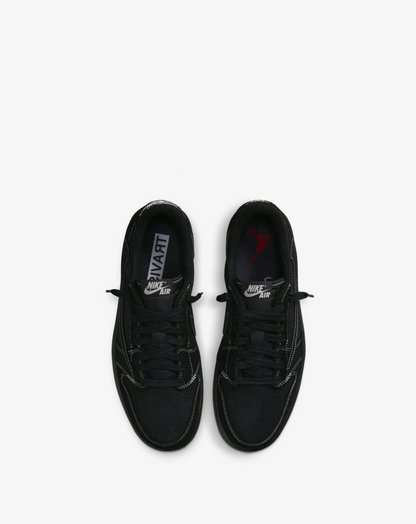 Travis Scott ‘Cactus Jack’ x Air Jordan 1 Low Black Phantom‘  Sneakers