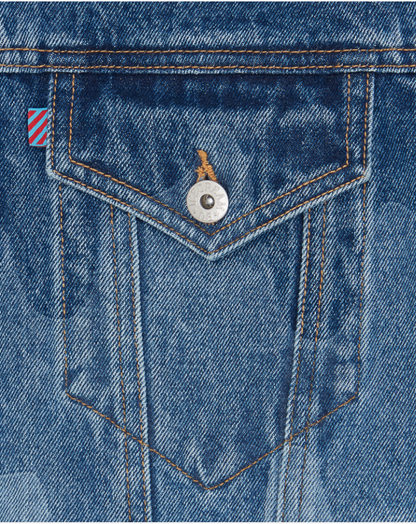ICECREAM Lazer Drip Denim Jacket