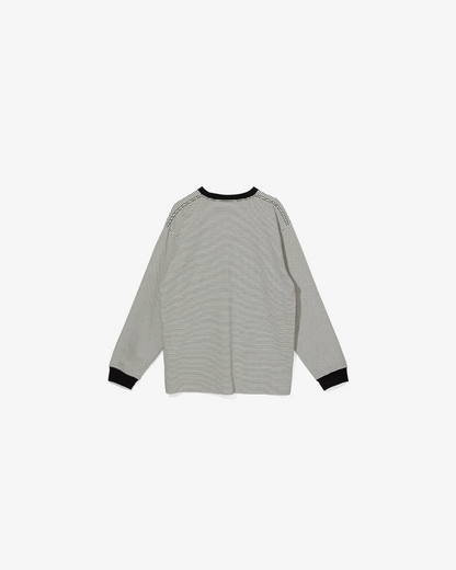 Quality Stripe 'White' Longsleeve