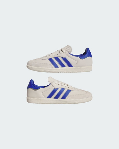 Pharrell x Adidas Humanrace Samba Royal Blue Alumina Sneakers