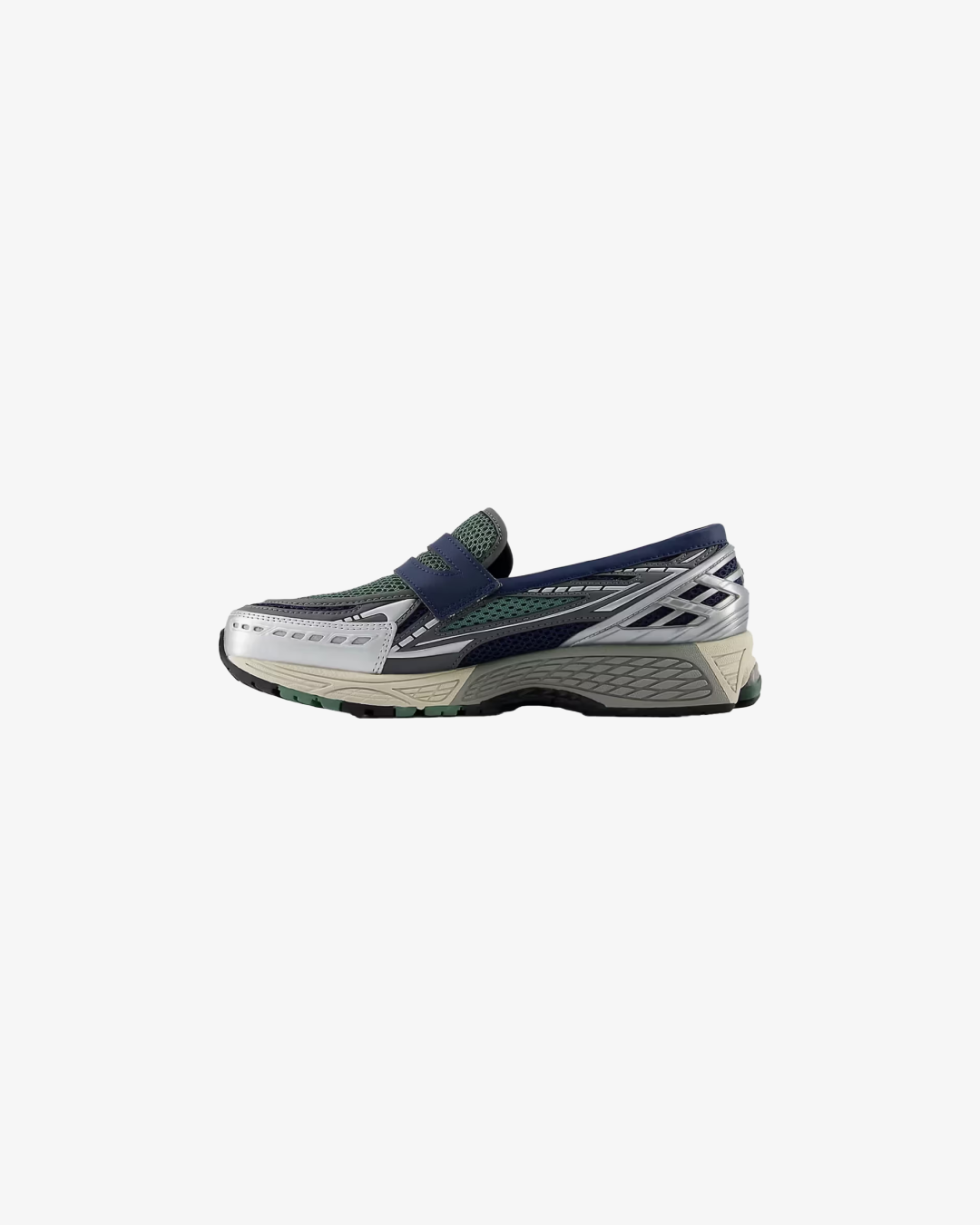 New Balance 1906L Loafers Series "Dark Juniper Navy/Silver Metallic" Sneakers