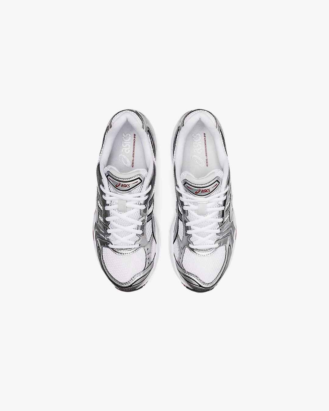 ASICS Gel-Kayano 14 “White/Pure Silver/Red”