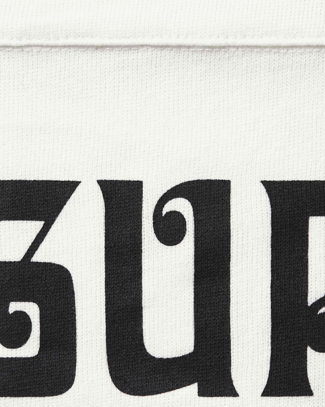 SUPREME AFFILIATED L/S FOOTBALL T SHIRT iN BLACK AND WHITE