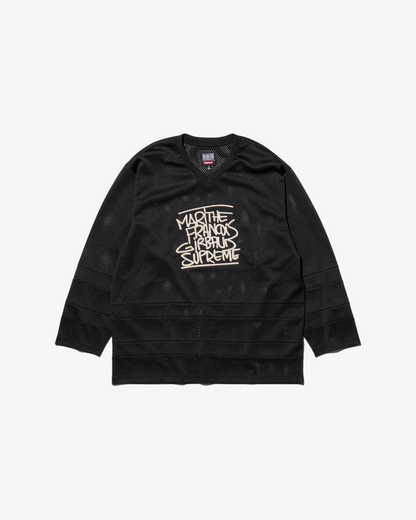 Supreme x Marithé + François Girbaud Hockey Jersey – Black & White