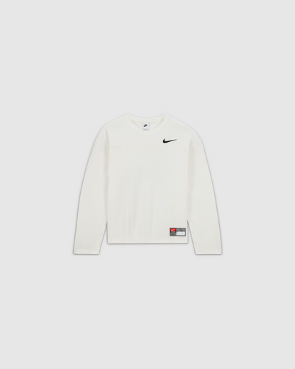 STÜSSY X NIKE DRI-FIT MESH JERSEY IN WHITE AND BLACK