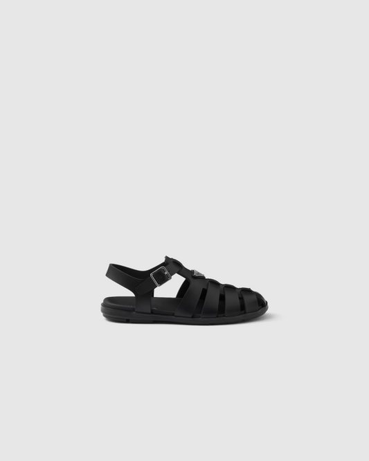 Prada Rubber Fisherman Sandals