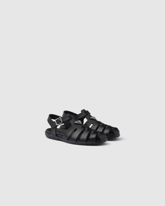 Prada Rubber Fisherman Sandals