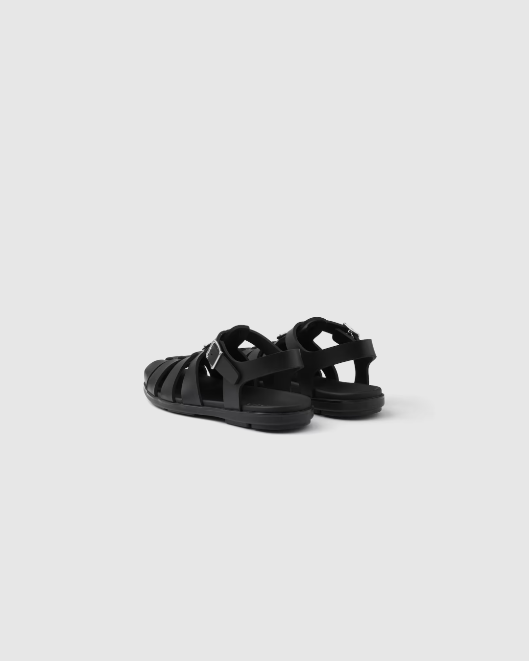 Prada Rubber Fisherman Sandals