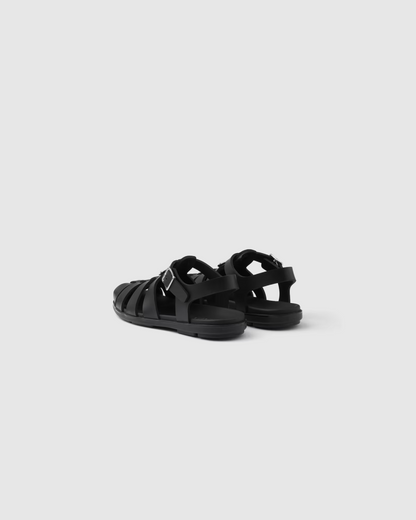 Prada Rubber Fisherman Sandals