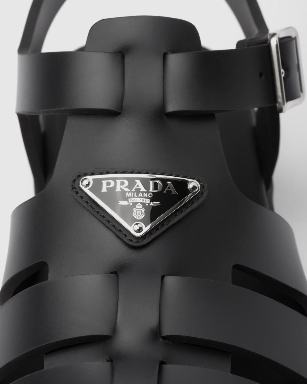 Prada Rubber Fisherman Sandals