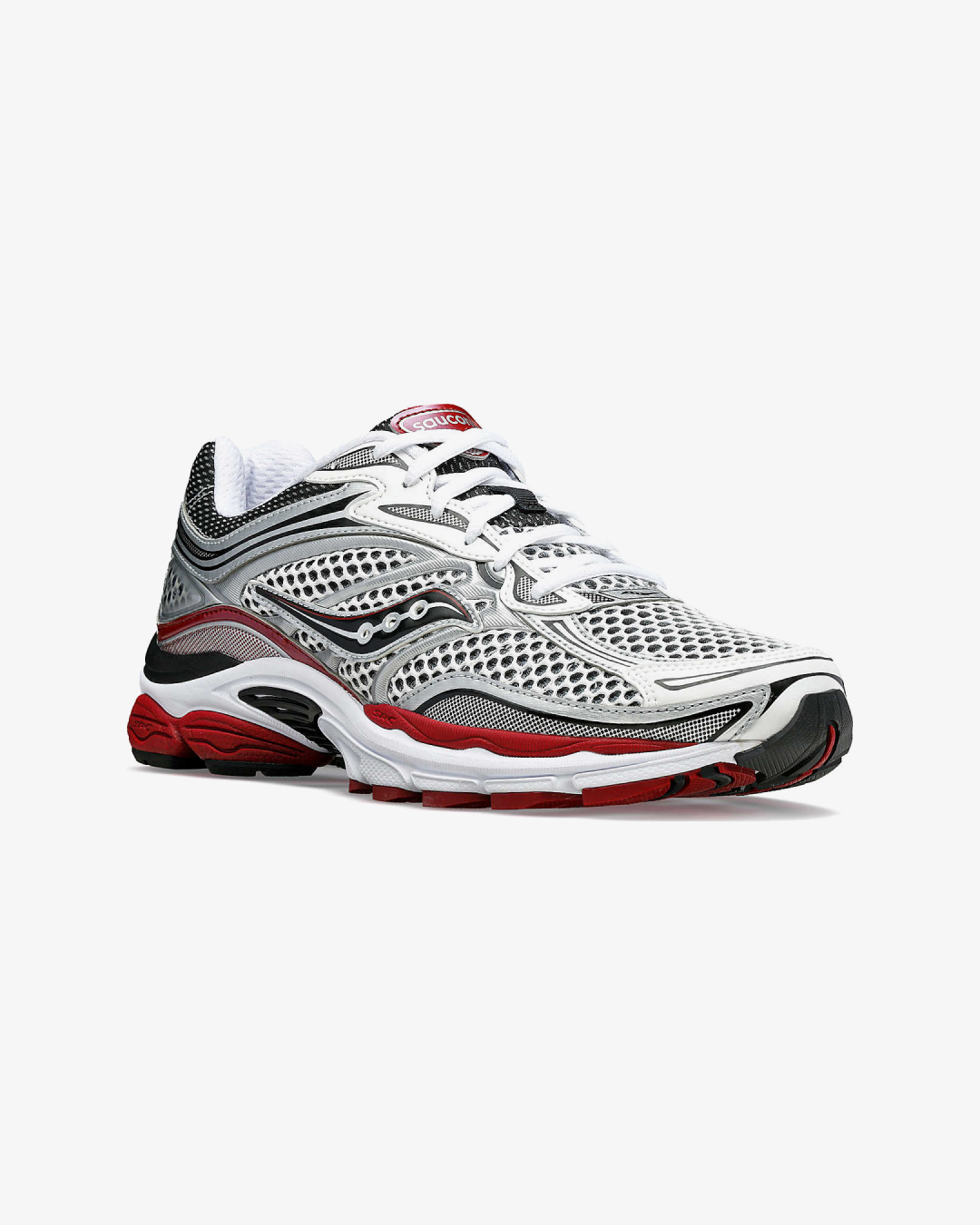 Saucony Pro Grid Omni 9 ‘Red/Silver' Sneakers