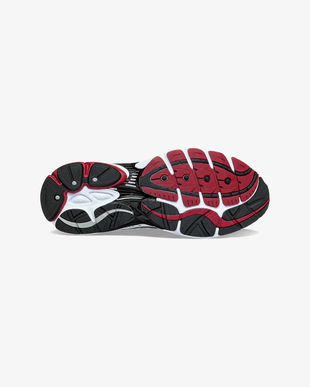 Saucony Pro Grid Omni 9 ‘Red/Silver' Sneakers