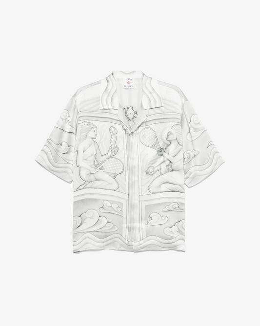 Casablanca Silk Sacred Stone Shirt