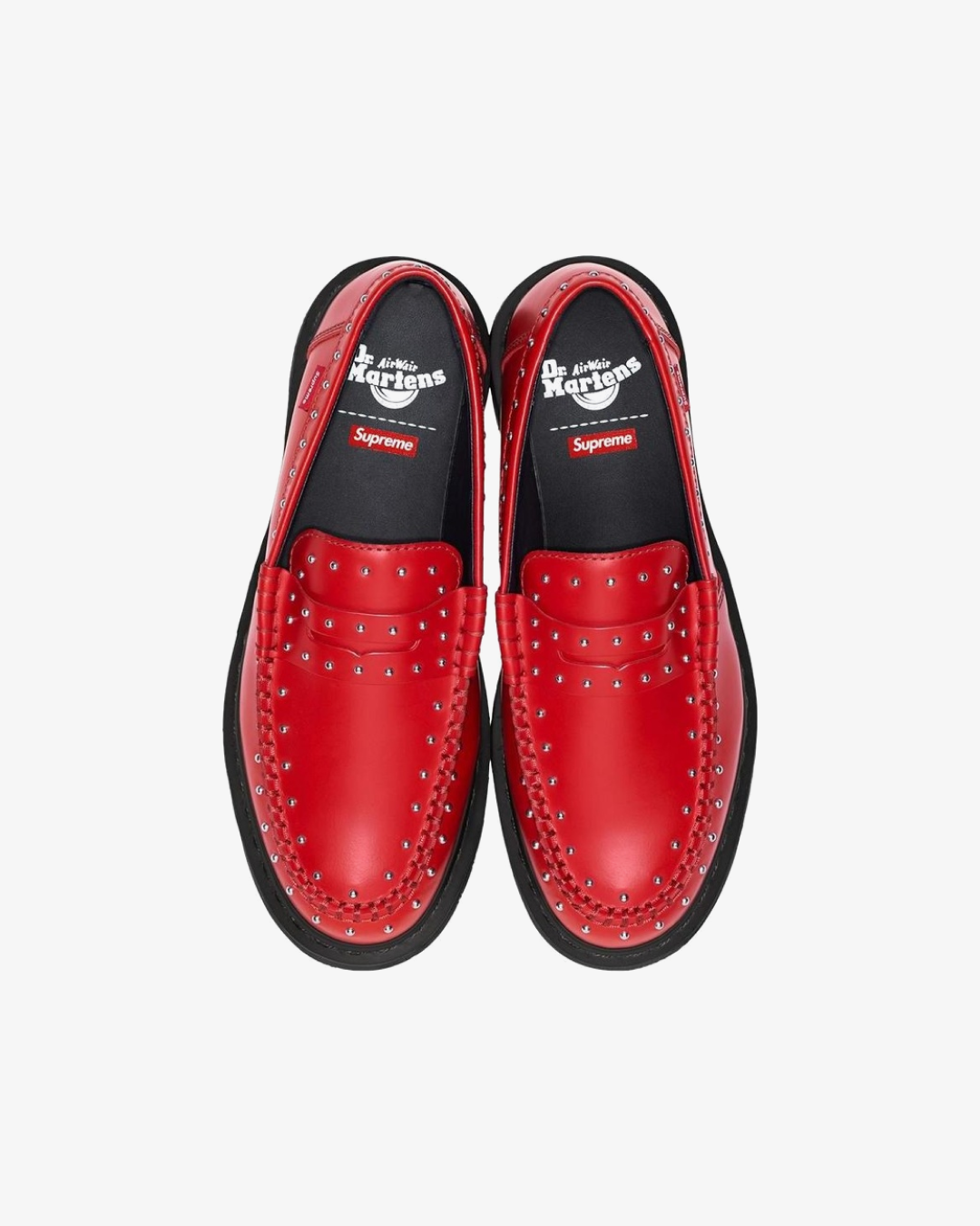 Supreme SS25 x Dr. Martens Penton Studded Loafers In Three Colors