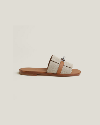 Original Hermes Gabriel 'Beige / Naturel Clair'  Sandal