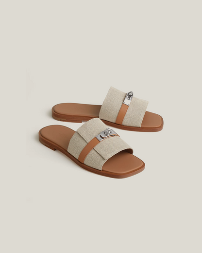 Original Hermes Gabriel 'Beige / Naturel Clair'  Sandal