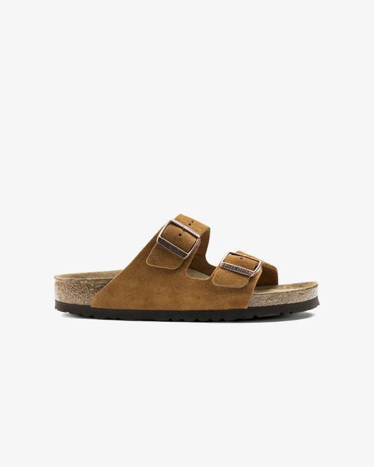 Birkenstock Arizona Soft Footbed Suede Leather Sandals