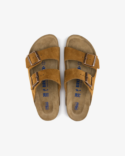 Birkenstock Arizona Soft Footbed Suede Leather Sandals