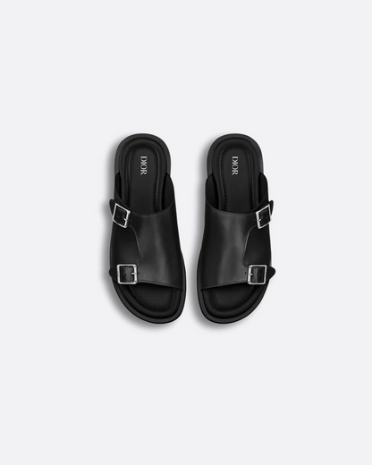 Dior Alias Sandal Black Smooth Calfskin