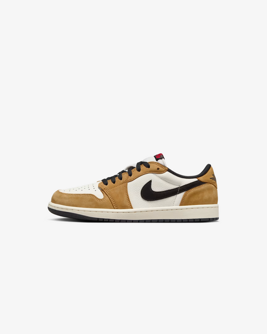 Air Jordan 1 Low "Sail and Golden Harvest"