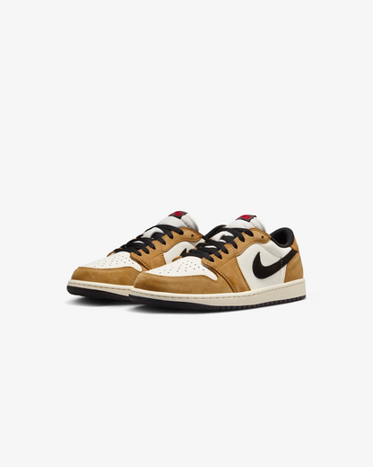 Air Jordan 1 Low "Sail and Golden Harvest"