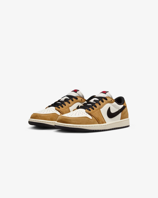 Air Jordan 1 Low "Sail and Golden Harvest"