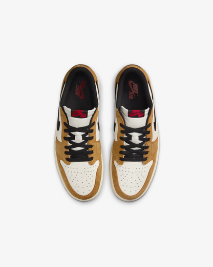 Air Jordan 1 Low "Sail and Golden Harvest"