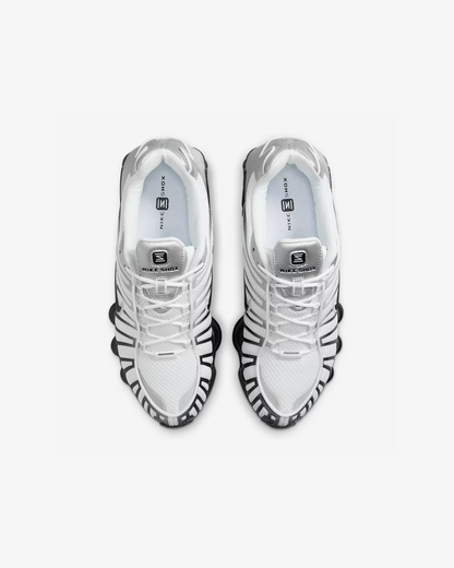Nike Shox TL "Metallic Silver/White/Wolf Grey/Black" Sneakers