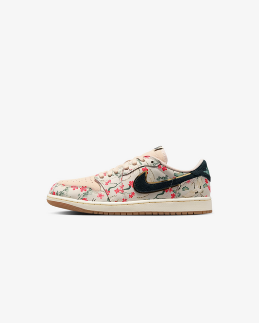 Air Jordan 1 Low OG Rui Hachimura “Cranes” Oatmeal Sneakers
