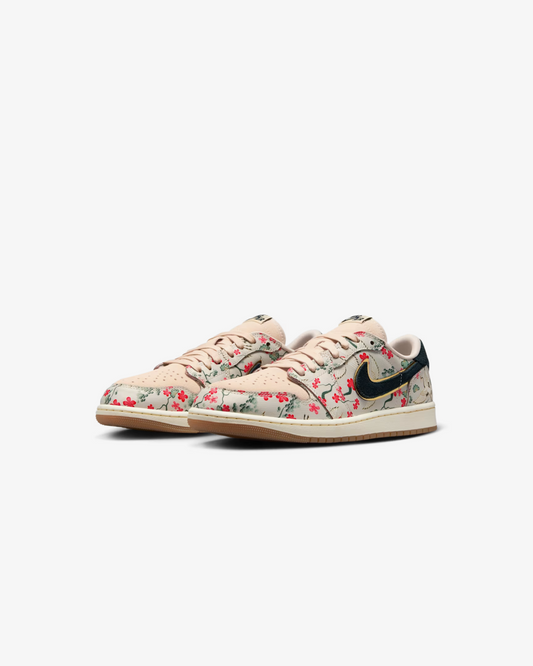 Air Jordan 1 Low OG Rui Hachimura “Cranes” Oatmeal Sneakers