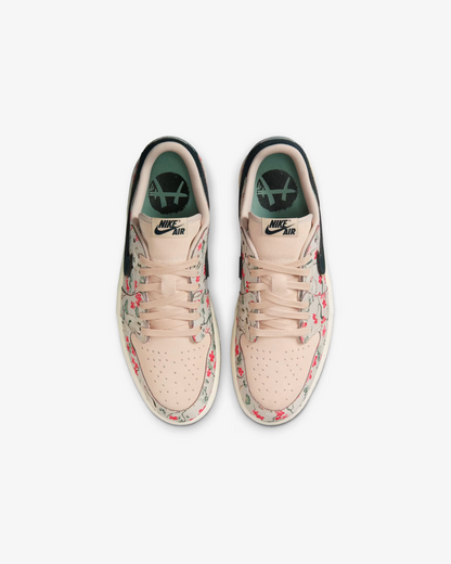 Air Jordan 1 Low OG Rui Hachimura “Cranes” Oatmeal Sneakers