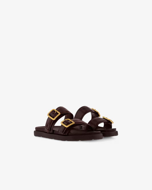 Louis Vuitton Venice 'Marron' Mule