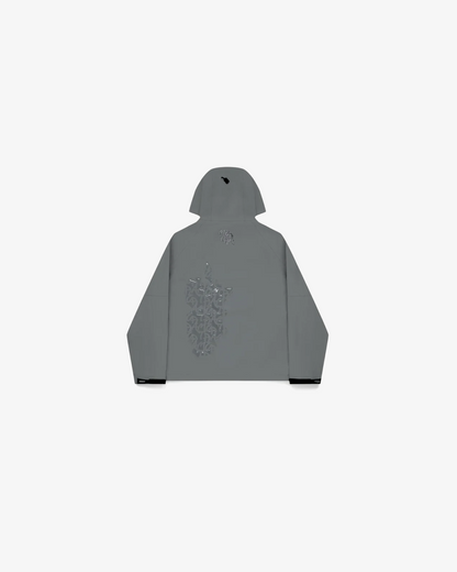 Mertra Monogram Shell (Grey or Pink) Jacket