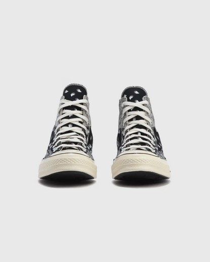 Converse Chuck Taylor All Star 70 Hi Offspring Paisley Black
