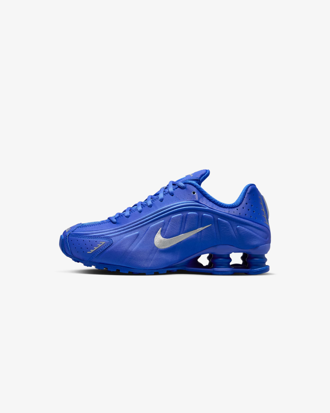 Nike Shox R4 "Racer Blue and Metallic Silver” Sneakers
