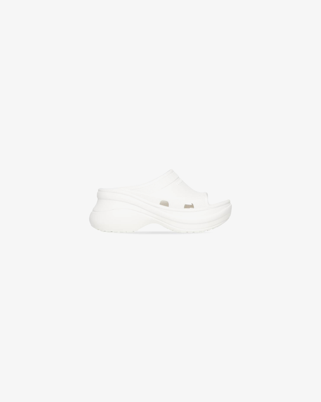 Balenciaga Pool Crocs Slide In Black, White, Green, and Pink