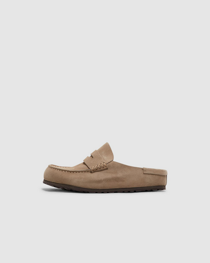 Birkenstock 'Taupe' Wrapped Loafers