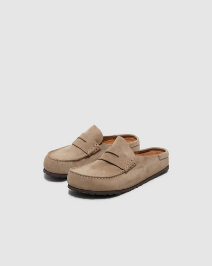 Birkenstock 'Taupe' Wrapped Loafers