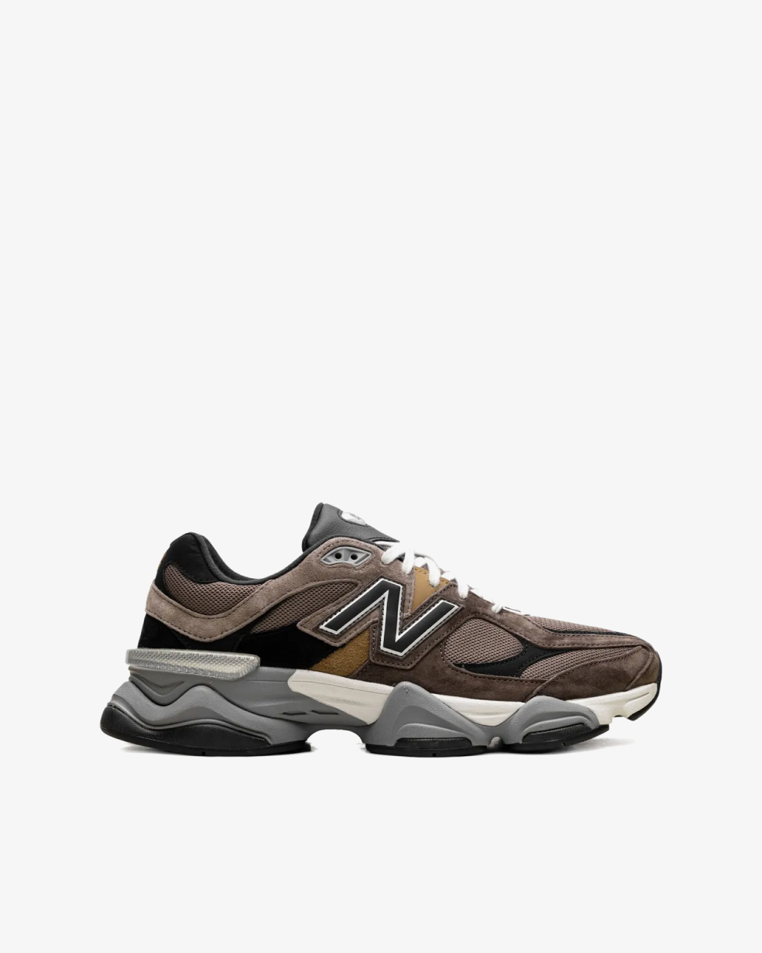 New Balance 9060 Dark Mushroom Arid Stone Sneakers
