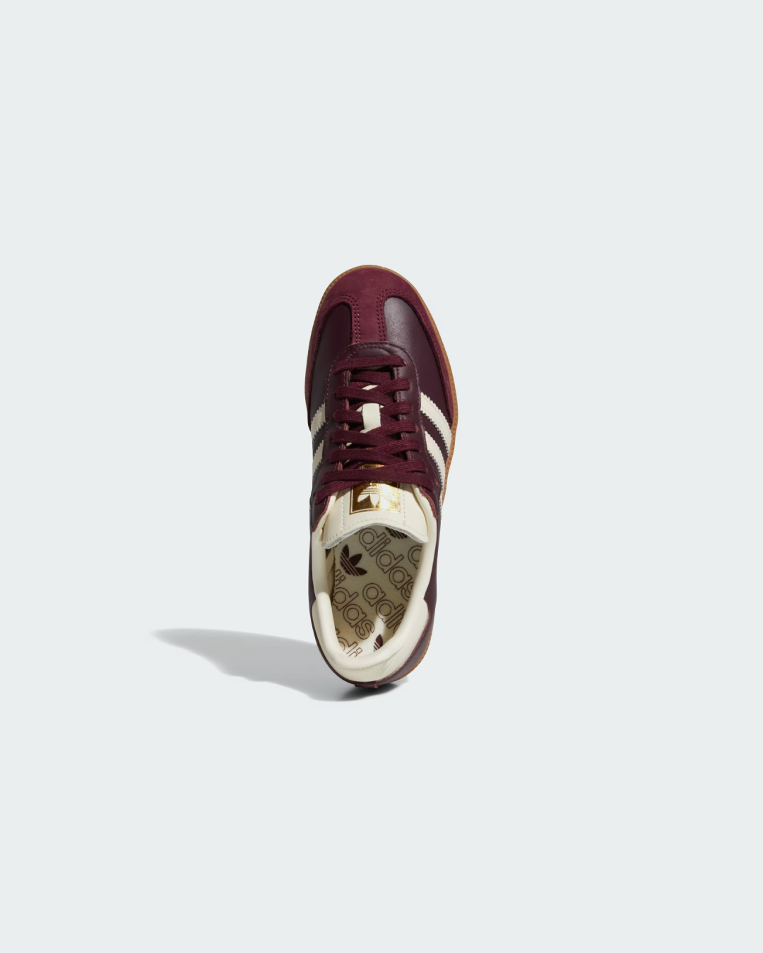 Adidas OG Samba 'Maroon / Cream White / Gold Metallic' Sneakers